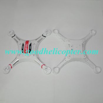 JJRC H8C DFD F183 quadcopter parts Upper + Lower body cover (White color) - Click Image to Close